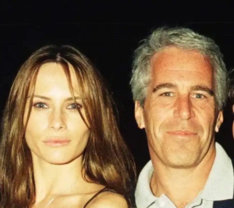 I'm not going to let her skate by, Melania was also with Epstein and Trump when they raped these young girls!