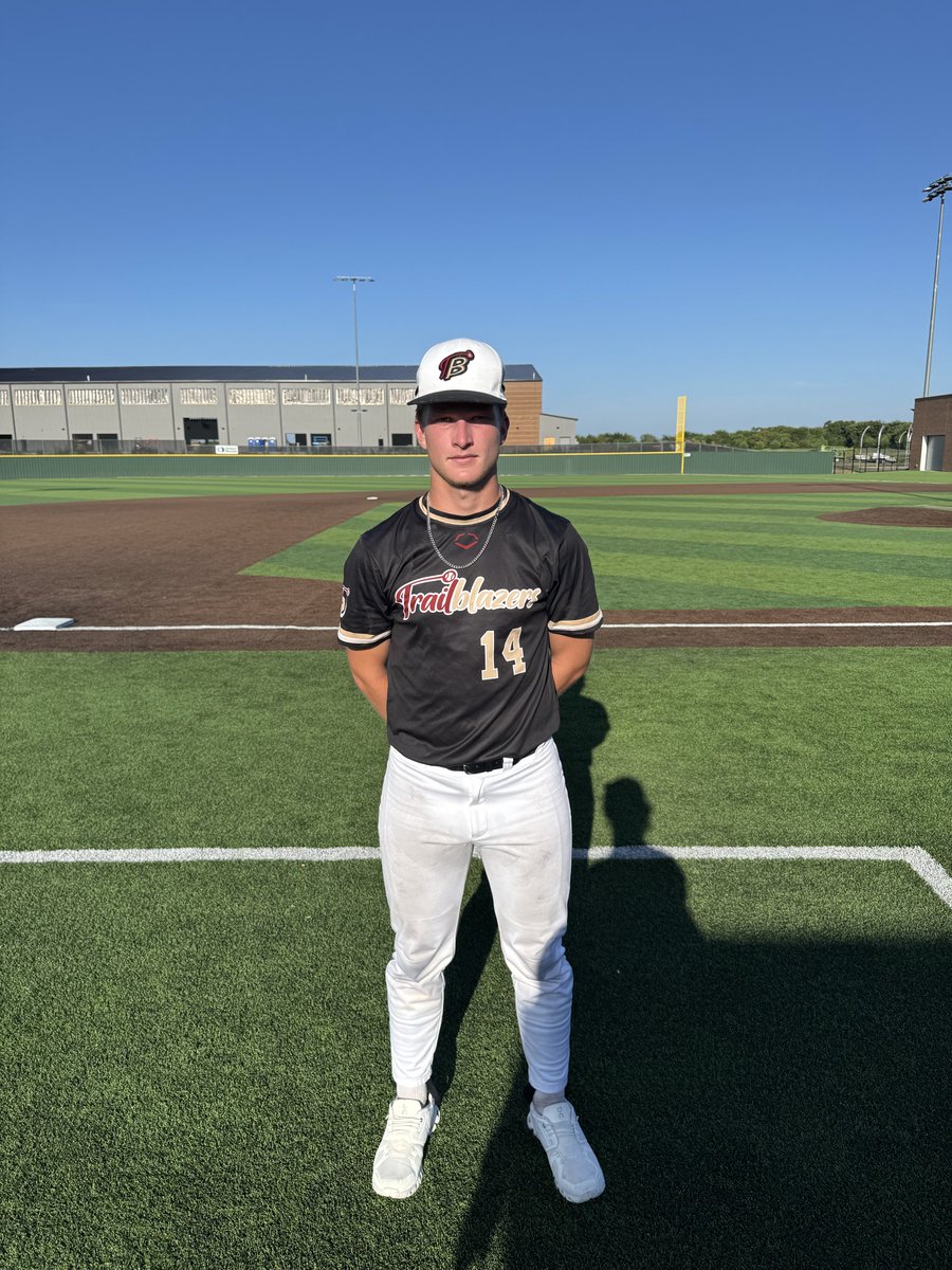 ✭Five Tool Texas✭ (@fivetooltexas) on Twitter photo #FiveToolWS F: <a href="/DallasPatriots/">Dallas Patriots</a> 18U 11, NTX Trailblazers Black 18U 6
PoG: <a href="/DavisPerkins_/">Davis Perkins</a> 4-4, 3 2B, RBI, 2R, SB
Hitter: <a href="/PrestonB_1415/">Preston Blackburn</a> 3-4, HR, 2 RBI, R #FiveToolWS F: <a href="/DallasPatriots/">Dallas Patriots</a> 18U 11, NTX Trailblazers Black 18U 6
PoG: <a href="/DavisPerkins_/">Davis Perkins</a> 4-4, 3 2B, RBI, 2R, SB
Hitter: <a href="/PrestonB_1415/">Preston Blackburn</a> 3-4, HR, 2 RBI, R