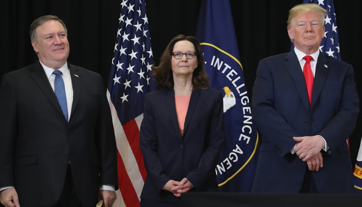 🚨 SEDITIOUS CONSPIRACY: Mike Pompeo, as CIA Director starting January 23, 2017, had access to intelligence data, including past Presidential Daily Briefs (PDBs), from early 2017 onward. 

Gina Haspel was appointed Deputy Director of the CIA on February 2, 2017.

If a December