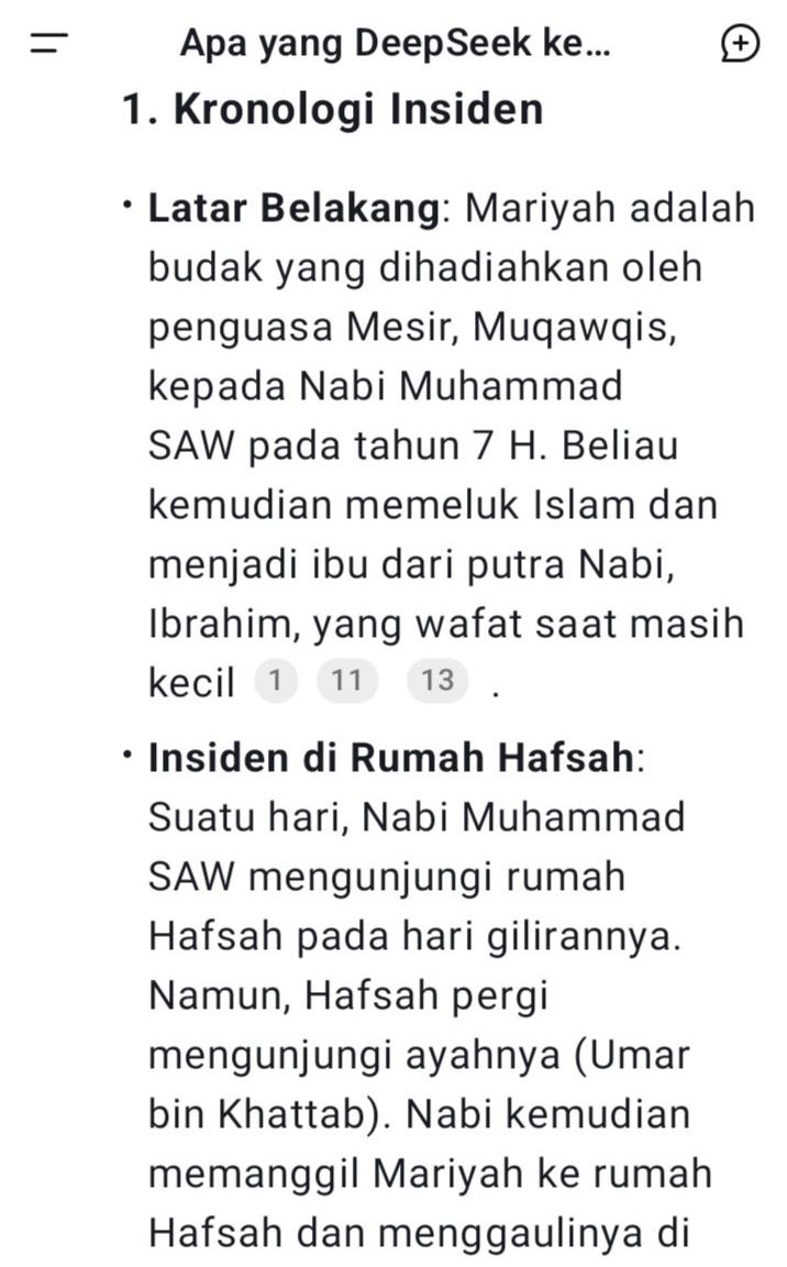 Sentjoko's tweet image. INSIDEN DI RUMAH HAFSAH 
(Skandal Relijius nabibabu yang diabadikan dalam [66:1-5]?)

Suatu hari, nabi  mengunjungi rumah Hafsah pada hari gilirannya. Namun, Hafsah (disuruh oleh nabi) pergi mengunjungi ayahnya (Umar bin Khattab). nabi kemudian memanggil Mariyah ke rumah Hafsah…