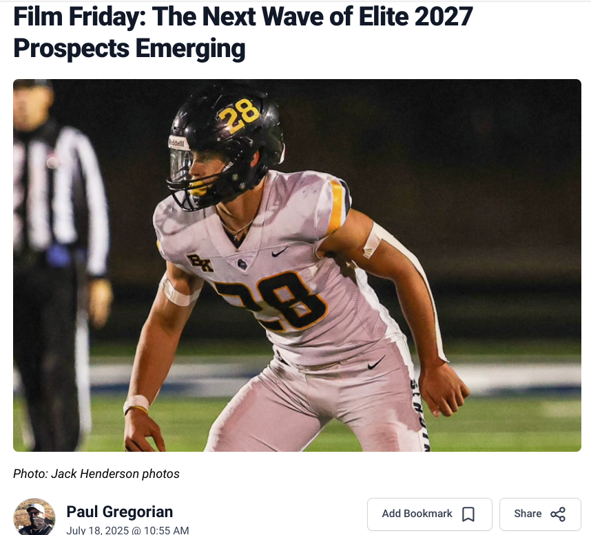 HendersonJack27's tweet image. Thank you @PrepRedzoneID for the feature. Honored to be named one of the top defenders in the state. I've been focused on development this offseason and am ready to keep building.
@chrisculig @CoachJuss @CoachKerfoot3 @PGregorian @BrandonHuffman @GregBiggins @Rivals @247Sports…