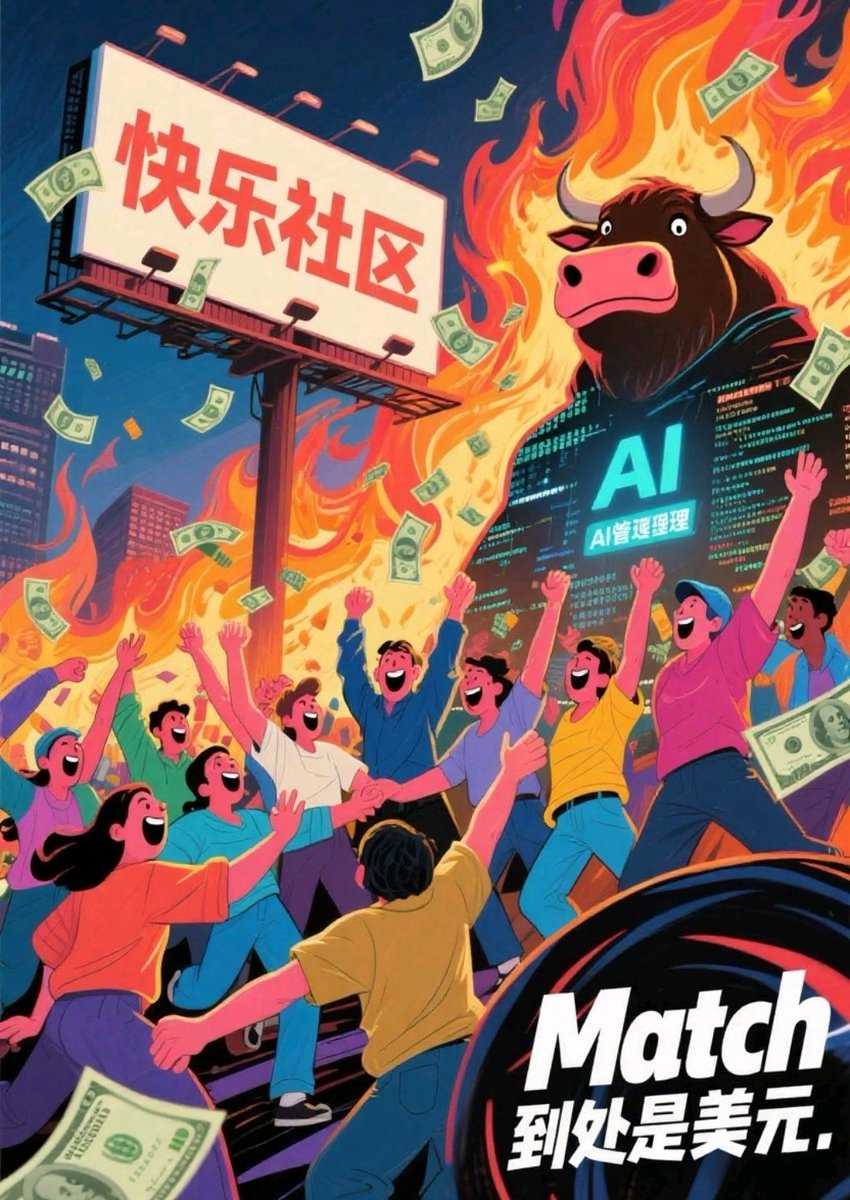 ✅ $RFG 发行量1千亿，公平发射，项目方毫无预留，锁仓量95%，社区共识强大，有AI资管大模型为平台用户持续盈利，造血功能强大，Match流量永不枯竭。
✅美联储降息， $RFG 适逢牛市，随时会暴涨。 $RFG 在价值洼地，有多家风投机构看好，涨一万倍不是梦， $RFG 绝对是魔因币后起之秀。
#Match #RFG #AI