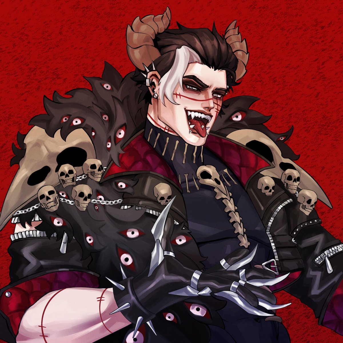 JuzoMoriVT's tweet image. Join me for some spooky games? 

🎨 - @/amnektes
Im live 🔴