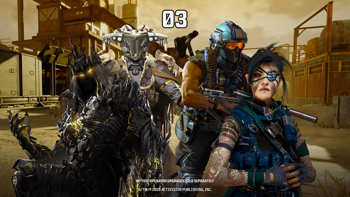 PlayCODMobile's tweet image. Choose a squad. Comment the number below