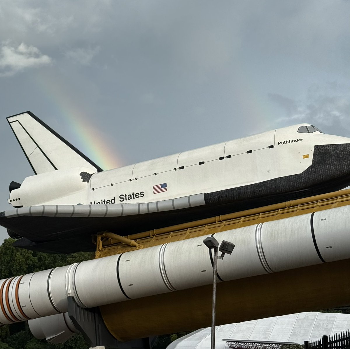 Rob Dale (@therobdale) on Twitter photo It’s not quite up to the quality of a <a href="/johnkrausphotos/">John Kraus</a> picture but I’ll take a double rainbow coming out of a shuttle any day! It’s not quite up to the quality of a <a href="/johnkrausphotos/">John Kraus</a> picture but I’ll take a double rainbow coming out of a shuttle any day!