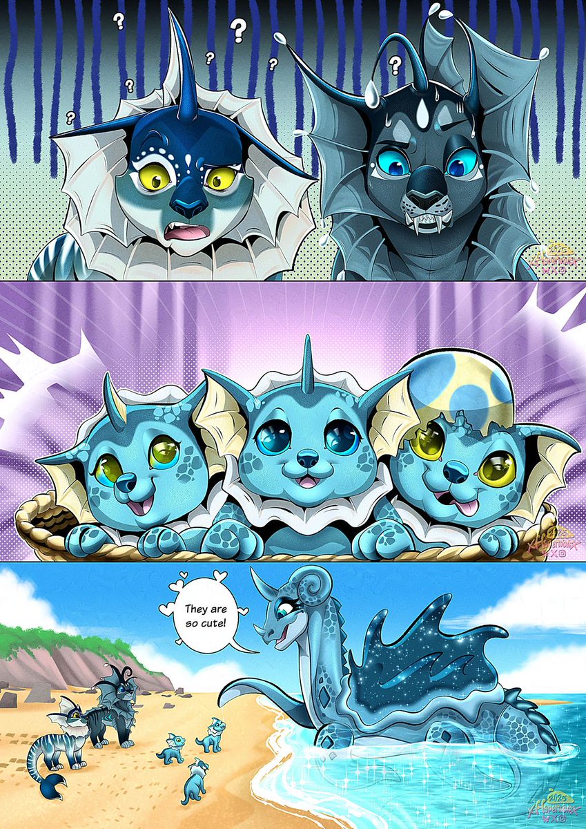 🥚C0mm for <a href="/RagnisSunblaze/">☀️Ragnis Sunblaze☀️</a> &amp; <a href="/InfiniteTideWoW/">･🌊 Infinite Tide 🌊･</a> :D🥚

#Furryart #Pokemon #Digitalart