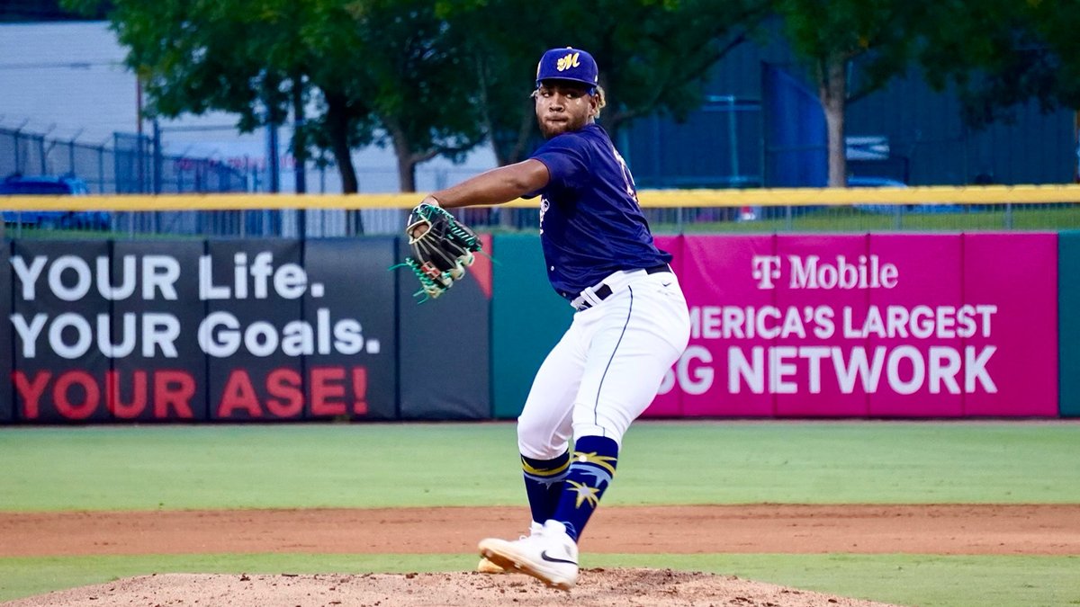 BiscuitBaseball's tweet image. Yoniel Curet was feeling it tonight🌪️🌪️ #ButterUp🧈
His final line: 5.0 IP, 0 R, 2 H, 0 BB, 3 K, 58 pitches