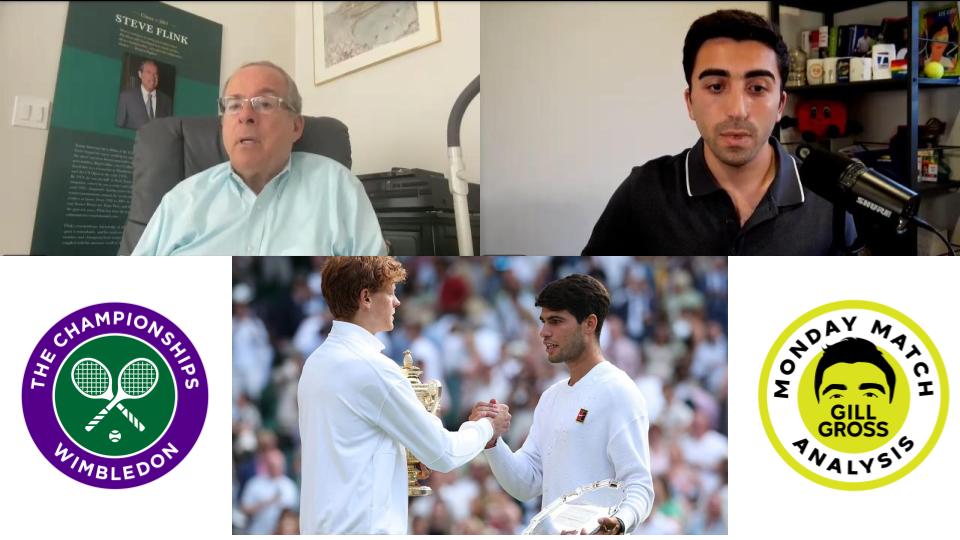 Gill_Gross's tweet image. Final piece of Wimbledon 2025 coverage
๐ฐ: Steve Flink on Sinner vs. Alcaraz & Wimbledon 2025 | Monday Match Analysis
๐๏ธ: podcasts.apple.com/us/podcast/monโฆ
๐น: youtu.be/h4YGeIzhzpE