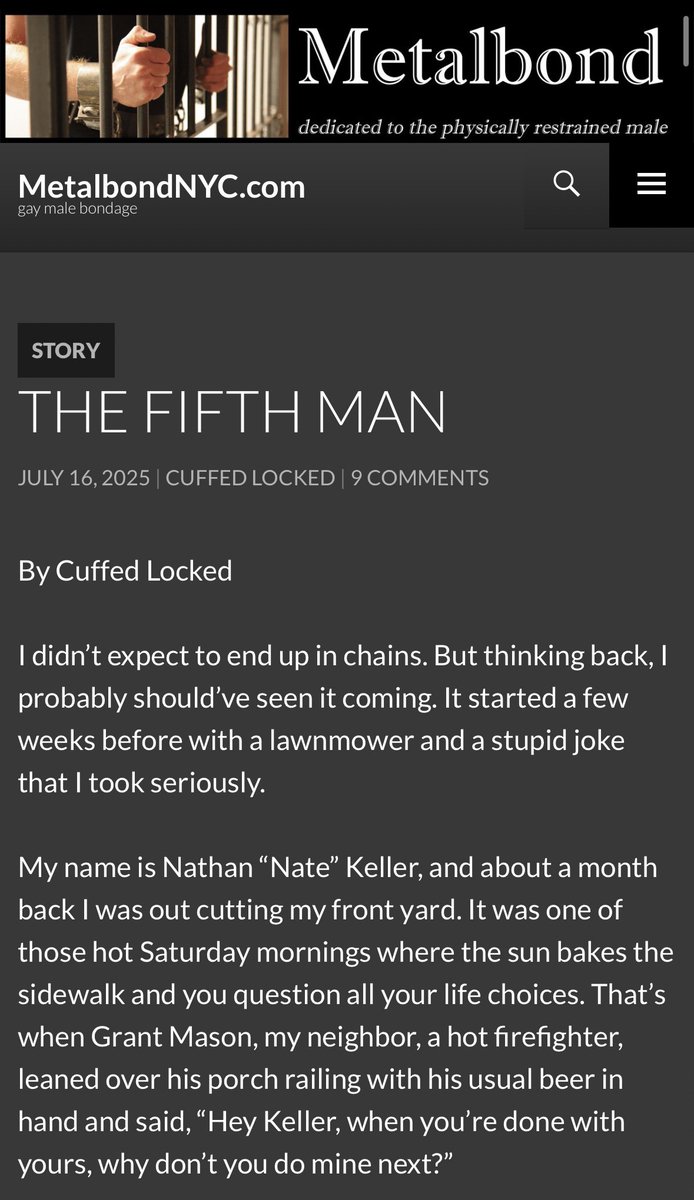 Check out this story in the Prison Library by Cuffed Locked