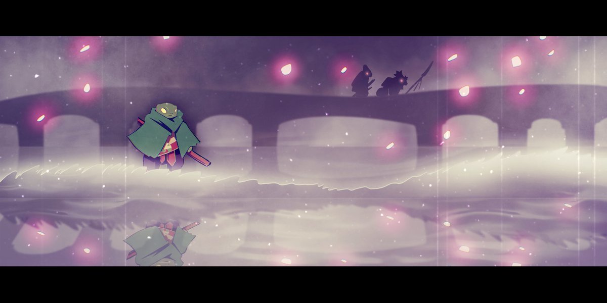 WWGAMINGNZ's tweet photo. Upcoming Samurai frog game, Token #gamedev #indiedev #game https://t.co/rK5v73B1OS