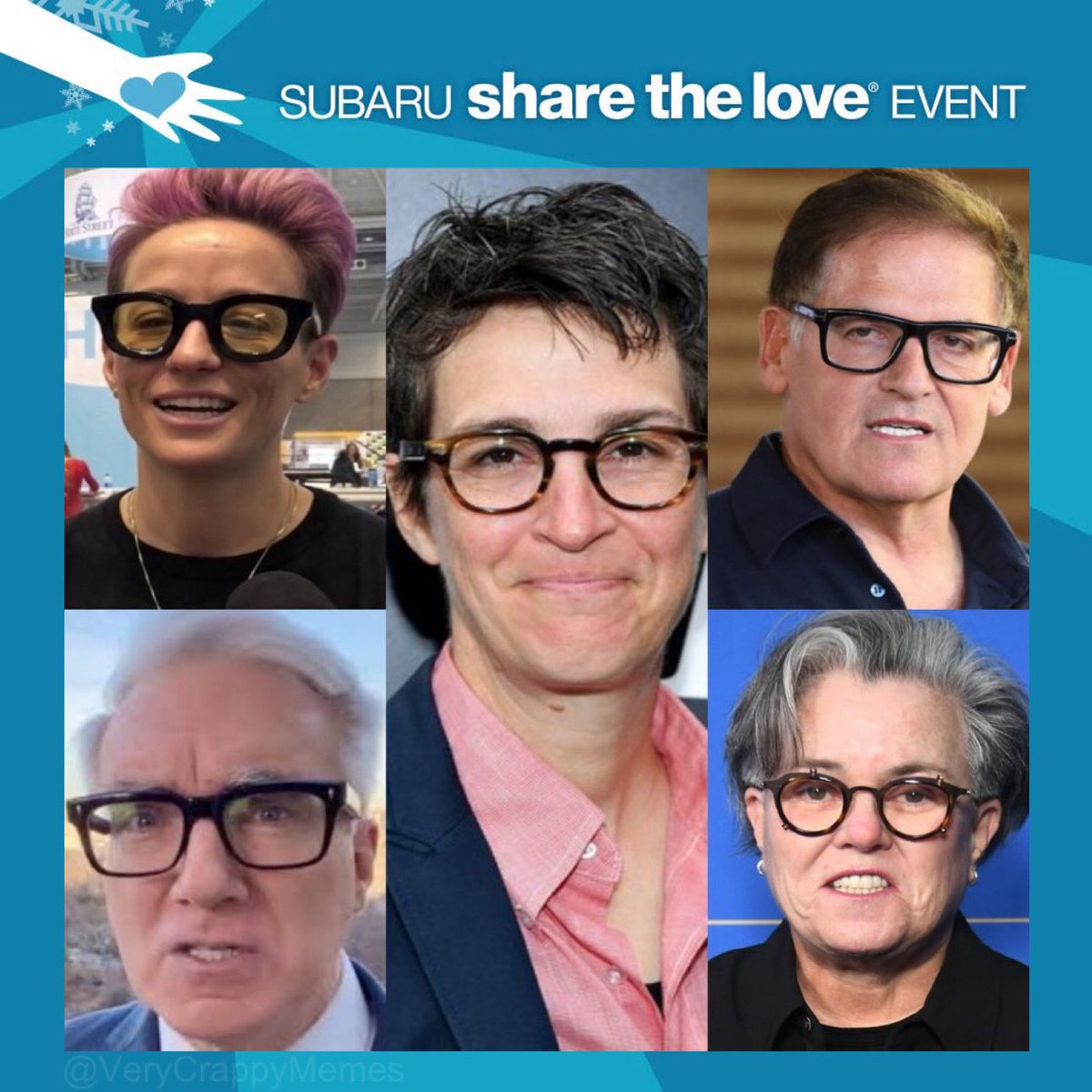 VeryCrappyMemes's tweet image. Subaru appears to be targeting a certain demographic to promote their upcoming Share The Love event