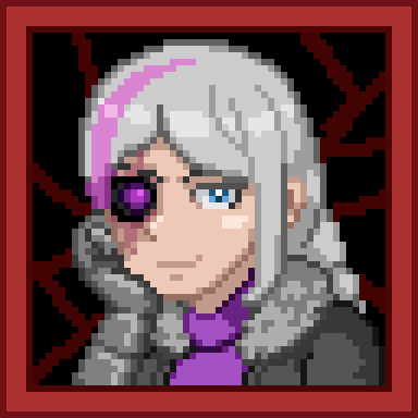 Degranon's tweet photo. These two don't see eye to eye.

#starbound #pixelart #portrait https://t.co/mvzyGhhoMJ