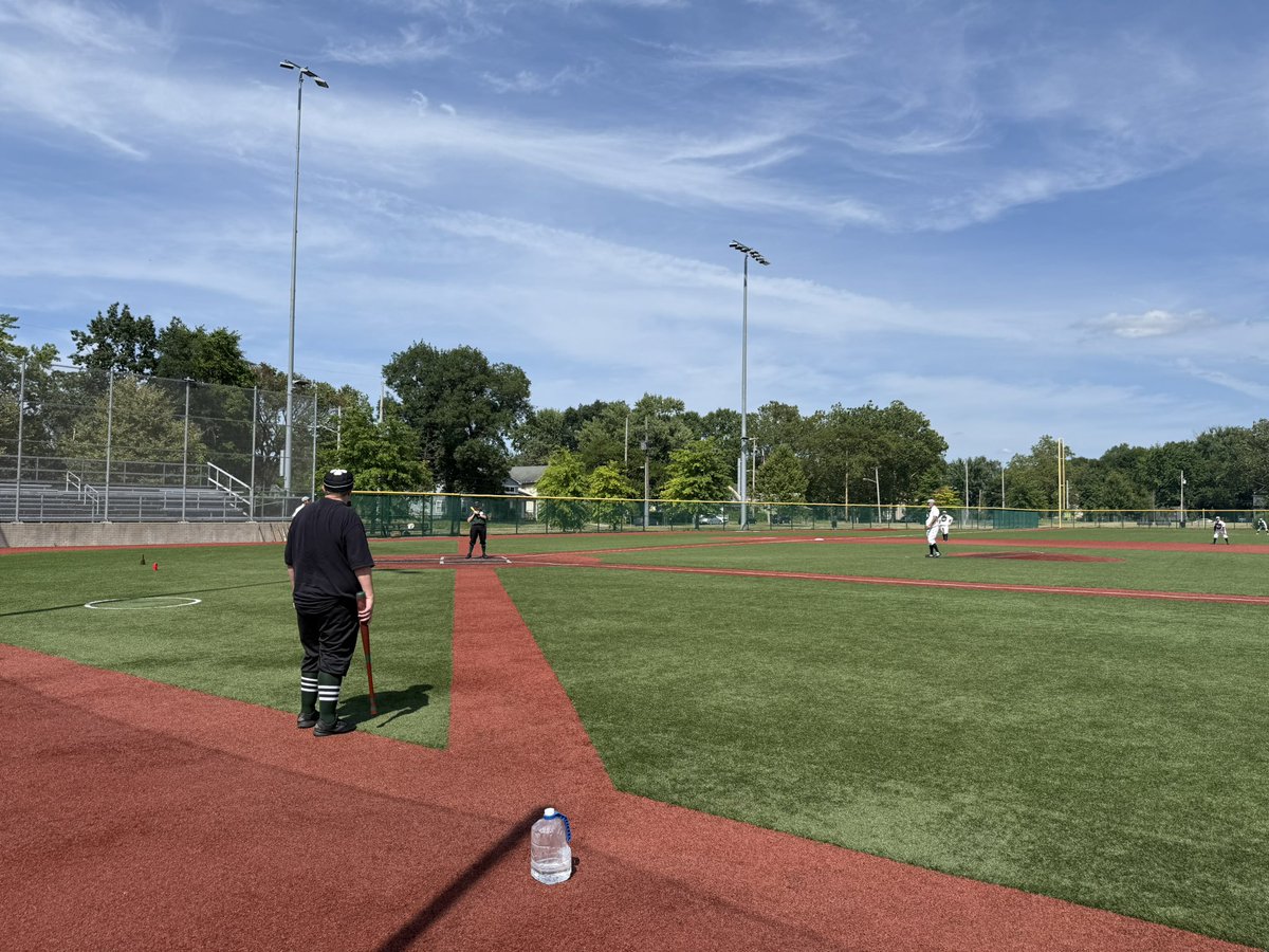 Travis_Sawchik's tweet image. Great to be back at League Park today. Real men. No gloves. Vintage baseball.