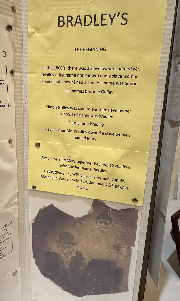 At my family reunion in Atmore, AL. Slavery history: My great-grandfather was sold from the Gulley plantation to the Bradley plantation. This is why my last name is Bradley, not Gulley. Christianity has been in my family since slavery. This is why I believe in covenant theology.