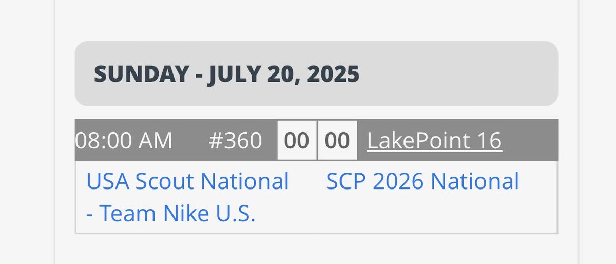 Natalie Clark (@nataclar) on Twitter photo Last baseball tournament of the summer for <a href="/walkerclark7_/">Walker Clark</a> and his <a href="/USASCOUTGA/">USA SCOUT NATIONAL (9u-18u Teams)</a> teammates. One more game tomorrow before bracket play Monday.
Check out Walker’s updated recruiting profile at: walkerclarkbaseball.com!
#17uNat25, #2way, #proudmom, <a href="/PB_Uncommitted/">Prep Baseball Uncommitted</a>, <a href="/SoFoNation/">South Forsyth High School Baseball</a>, Last baseball tournament of the summer for <a href="/walkerclark7_/">Walker Clark</a> and his <a href="/USASCOUTGA/">USA SCOUT NATIONAL (9u-18u Teams)</a> teammates. One more game tomorrow before bracket play Monday.
Check out Walker’s updated recruiting profile at: walkerclarkbaseball.com!
#17uNat25, #2way, #proudmom, <a href="/PB_Uncommitted/">Prep Baseball Uncommitted</a>, <a href="/SoFoNation/">South Forsyth High School Baseball</a>,