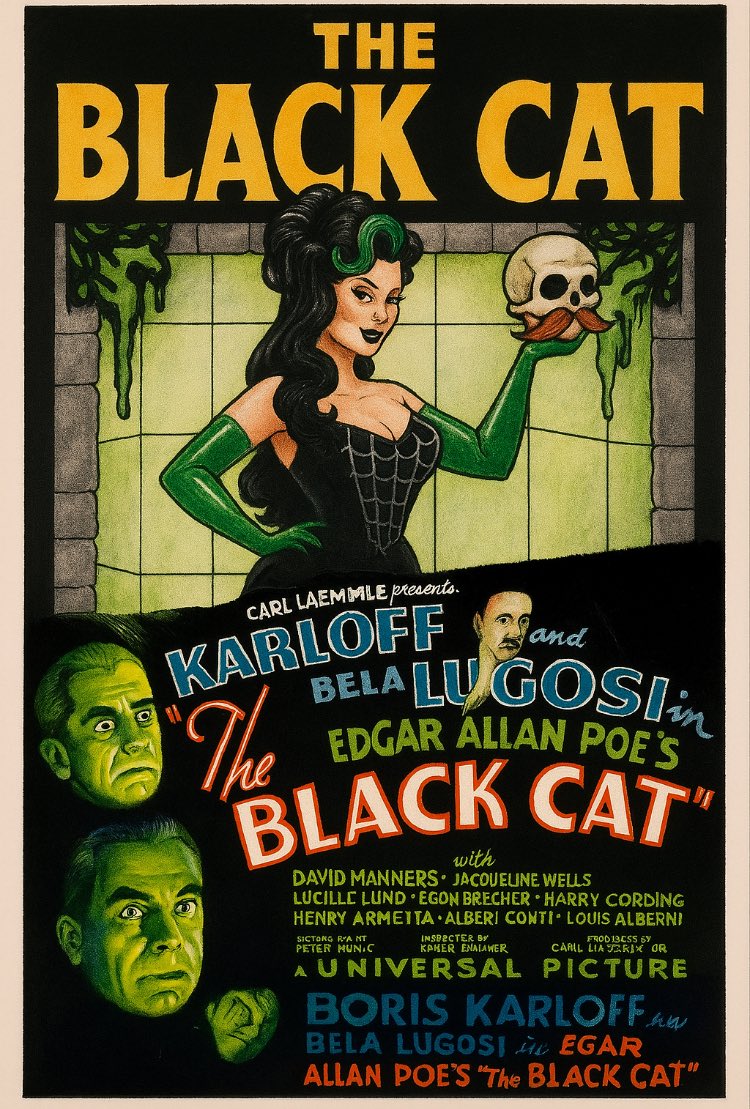 BMTrader's tweet image. #Gwengoolie #Svengoolie She was a long cool woman in a black dress
Just a 5'9" beautiful 'n' tall
Just one look I was a bad mess
'Cause that long cool woman had it all
I saw her heading to the table
Well, a tall walking Big Black Cat