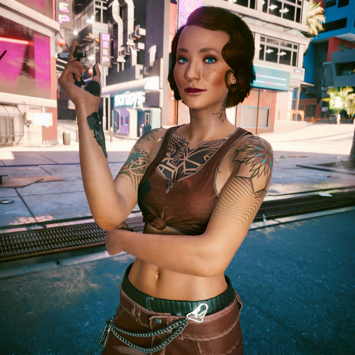 My Valerie. 🥰🖤✨

#Cyberpunk2077 #Cyberpunk2077PhantomLiberty #Cyberpunk2077PhotoMode #EdgerunnerSaturday #ThePhotoMode #VPRT #VirtualPhotography