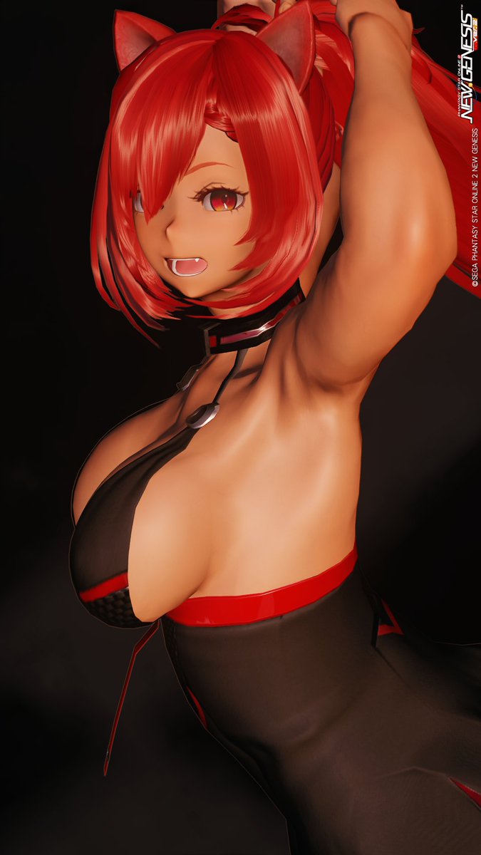 NIKI_NGS's tweet image. おはようございます☀️(  ¯꒳​¯ )ᐝ
本日、ちちようびです！( ͜🍈 ･ω･) ͜🍈

 最近、似た構図になりがちなのが悩み…(&amp;gt;'A`)&amp;gt;ｳﾜｧｧ!!
今週はなんか違う攻め方もしてみたい( '-'  )
 #PSO2NSG
 #PSO2NSG_SS 
 #ぷそちちようび