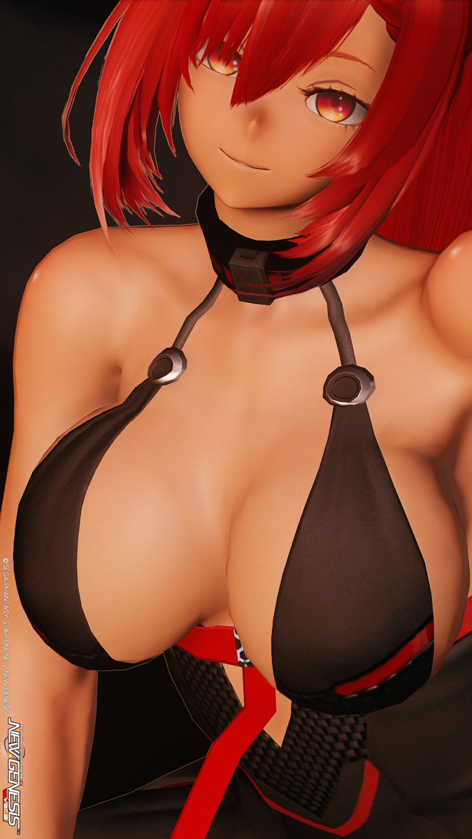 NIKI_NGS's tweet image. おはようございます☀️(  ¯꒳​¯ )ᐝ
本日、ちちようびです！( ͜🍈 ･ω･) ͜🍈

 最近、似た構図になりがちなのが悩み…(&amp;gt;'A`)&amp;gt;ｳﾜｧｧ!!
今週はなんか違う攻め方もしてみたい( '-'  )
 #PSO2NSG
 #PSO2NSG_SS 
 #ぷそちちようび