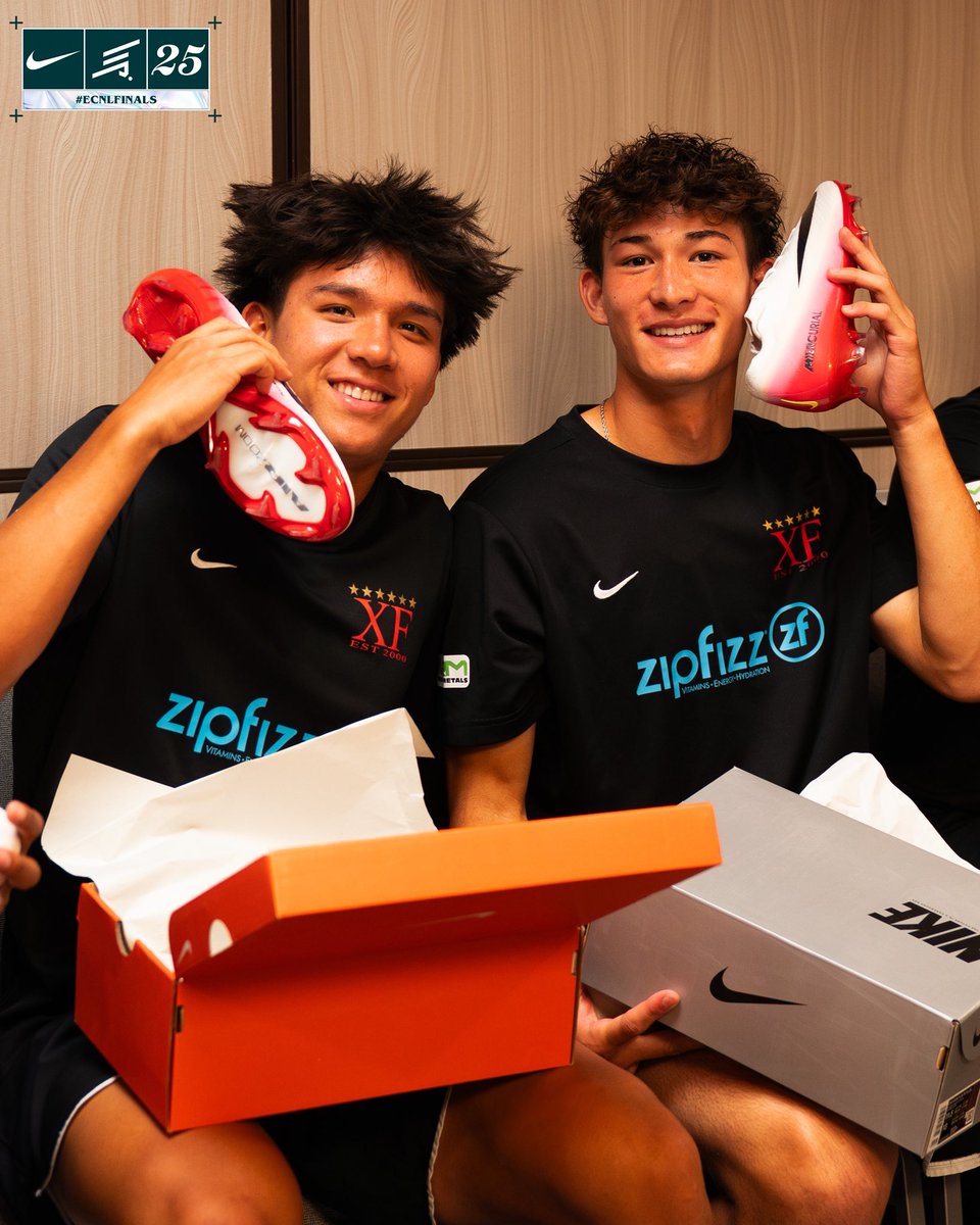 ECNLboys's tweet image. The biggest games call for the best boots. 

Thank you Nike, for gifting teams in the U16 and U17 National Championship matches brand new cleats as recognition for their hard work throughout this season.