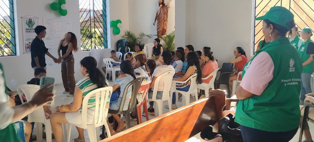 #BienestarEnLasRegiones En #Yopal transformamos la vida de 250 familias con encuentros comunitarios llenos de esperanza y aprendizaje. Fortalecemos hogares y protegemos la niñez y adolescencia. Estos espacios son la semilla que hace crecer la #GeneraciónParaLaPaz