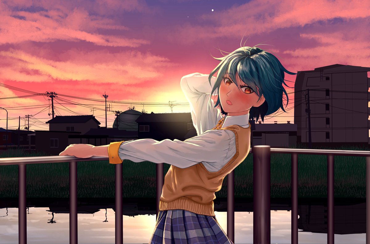 akechi321de's tweet image. #最近フォローした人は知らない過去絵を晒す
ただいまサーチバン中ですけど、ひとまず健全な絵の投稿だけは続けようかと思います。
リプも普通にします。
ただ、イイネ・リポストは復活まで控えますのでスミマセン🙇