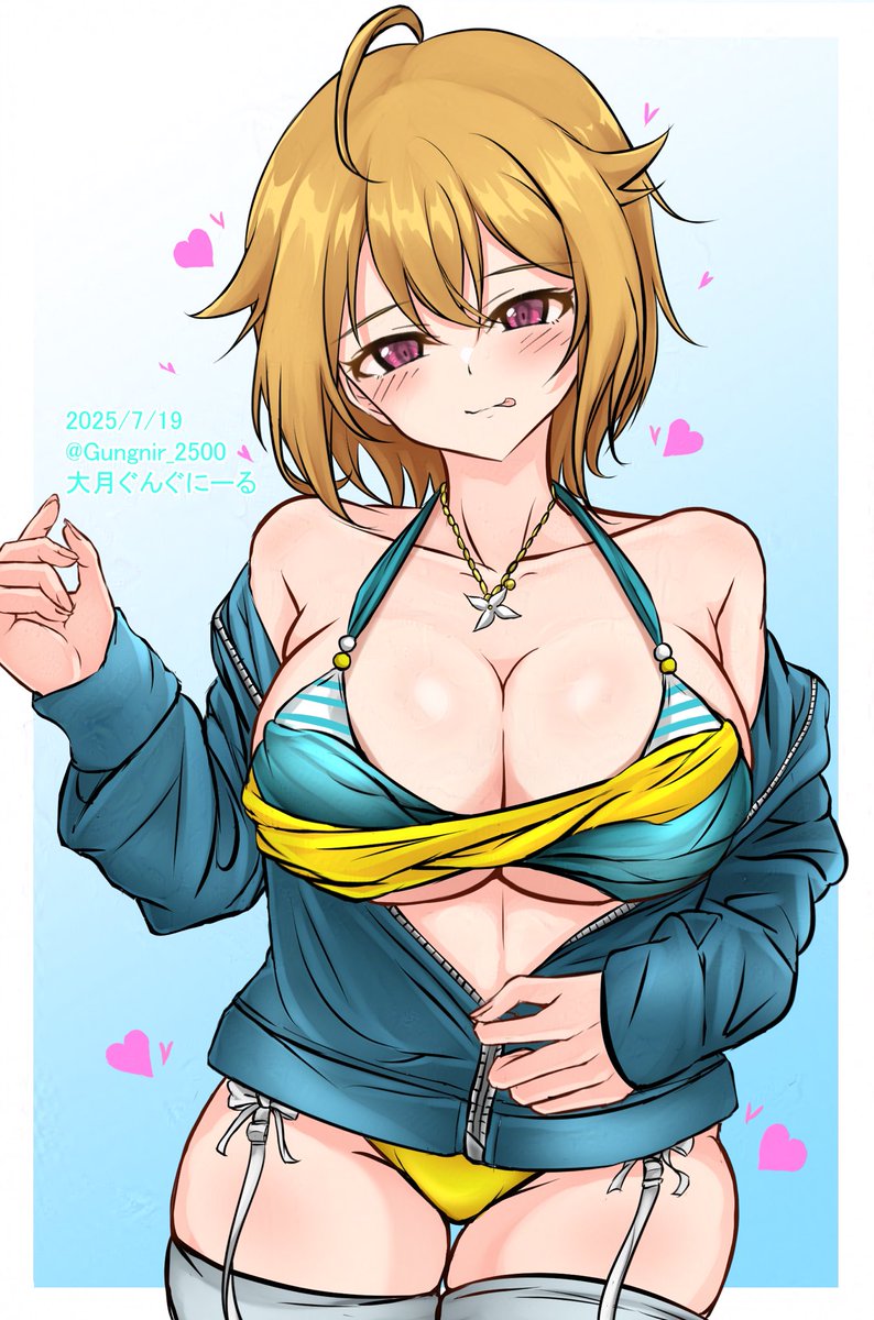 Gungnir_2500's tweet image. 伊吹ちゃんがどうしても描きたかったため