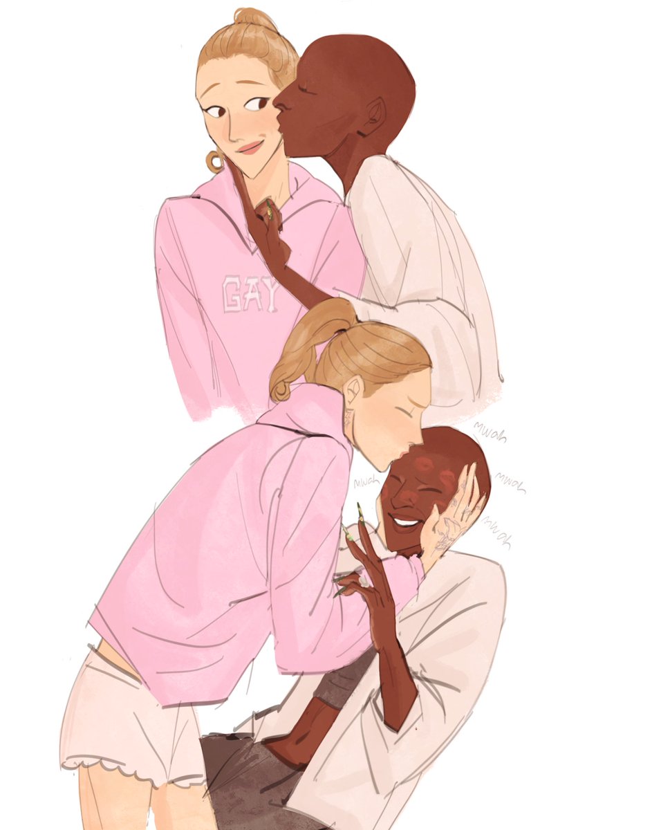 goatedsaminator's tweet image. Hello these are my ocs Bariana Brande and Dynthia Derivo do you like them