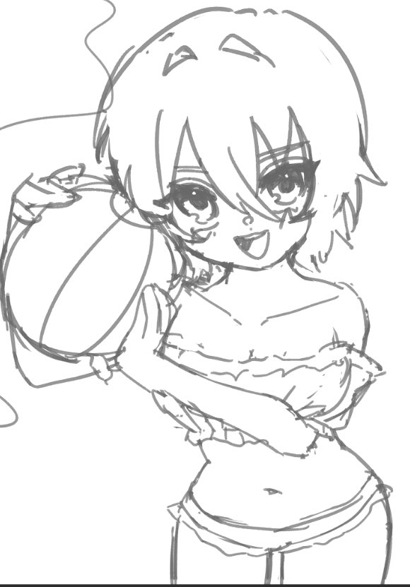sonogashi's tweet image. 描いてはいる