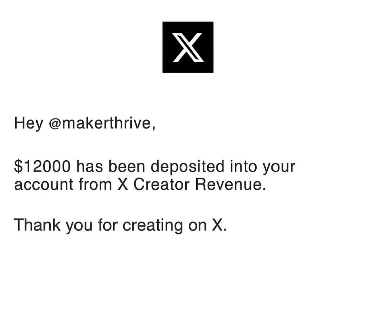MakerThrive's tweet image. As usual, I will give 100% of my x earnings to someone who likes this post and is following me.