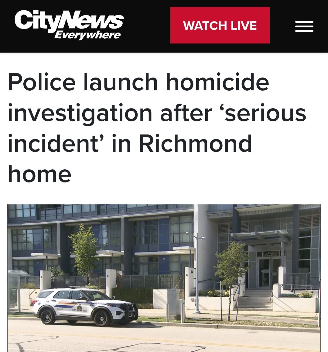 elenoresturko's tweet image. A male suspect has been arrested for the murder of a woman in Richmond.
The NDP is not protecting women in this province.
vancouver.citynews.ca/2025/07/18/ihi…