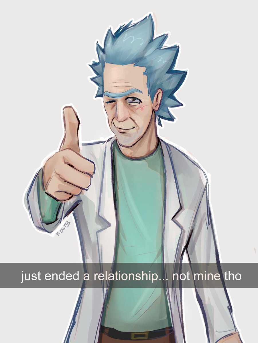 FFolty's tweet image. 👍
#RickSanchez #RickandMortyfanart