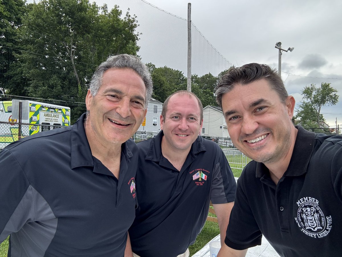 MikeInganamort's tweet image. The Feast of Saint Cesario is happening NOW at Arbolino Park in Netcong. A unique and very special tradition, with fireworks at 11:00pm. Check it out!