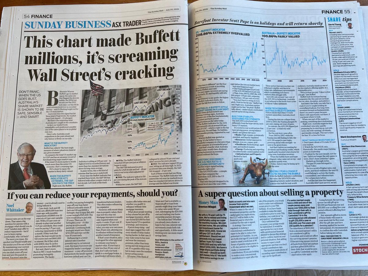 ASX__Trader's tweet image. If you're flipping through the weekend edition today, you might spot a familiar name taking up a double-page spread.
I’ve stepped in to fill the Barefoot Investor’s slot while he's away on holidays—something I never imagined when I first started writing. I still remember reading…
