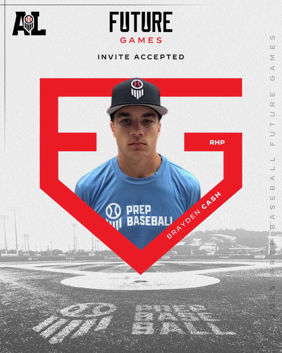 Prep Baseball Alabama (@prepbaseballal) on Twitter photo 𝐖𝐞𝐥𝐜𝐨𝐦𝐞 𝐭𝐨 #𝐓𝐞𝐚𝐦𝐀𝐥𝐚𝐛𝐚𝐦𝐚, 𝐁𝐫𝐚𝐲𝐝𝐞𝐧 𝐂𝐚𝐬𝐡! 🤩
RHP Brayden Cash (<a href="/BCash____/">Brayden Cash</a>, 2027) has officially accepted his invitation to represent Team Alabama at the 2025 @PrepBaseball Future Games!
The @Bibb_Co product is one of the top uncommitted pitchers in 𝐖𝐞𝐥𝐜𝐨𝐦𝐞 𝐭𝐨 #𝐓𝐞𝐚𝐦𝐀𝐥𝐚𝐛𝐚𝐦𝐚, 𝐁𝐫𝐚𝐲𝐝𝐞𝐧 𝐂𝐚𝐬𝐡! 🤩
RHP Brayden Cash (<a href="/BCash____/">Brayden Cash</a>, 2027) has officially accepted his invitation to represent Team Alabama at the 2025 @PrepBaseball Future Games!
The @Bibb_Co product is one of the top uncommitted pitchers in
