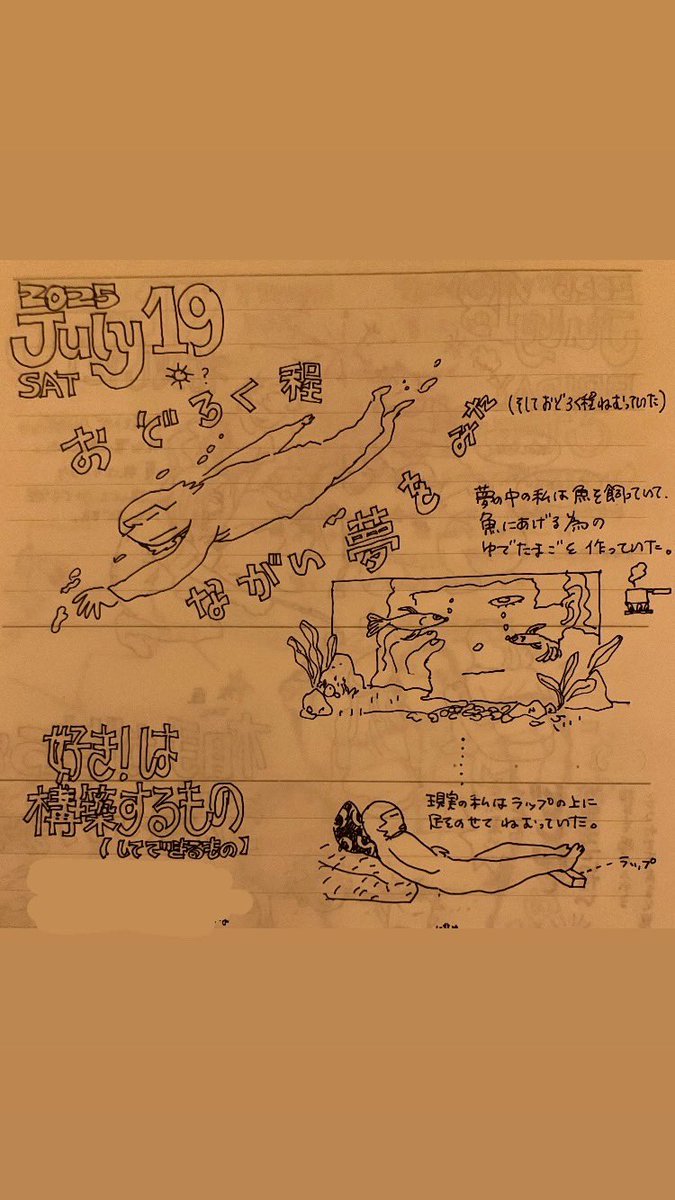 bonjn_8's tweet image. 最近は日記をつけています