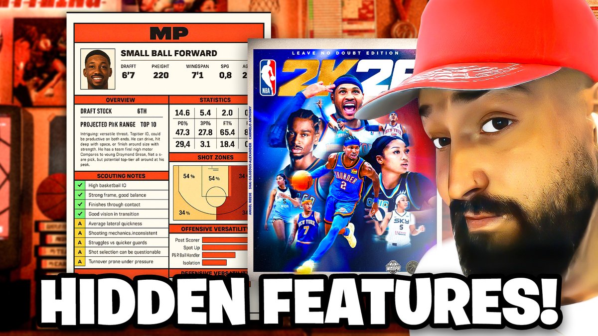 Baugherrr's tweet image. Everything You Need to Know About NBA 2K26 so FAR .. youtu.be/aRfp68BGC3M?si… via @YouTube