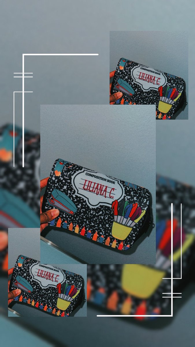 These custom pencil pouches for the kiddos are just…. 💜