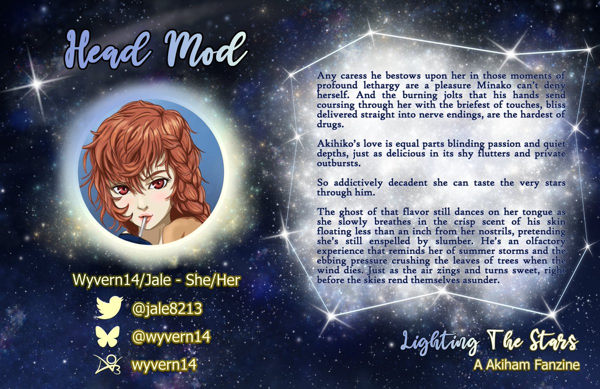 Lighting The Stars - An Akiham Fanzine tweet media