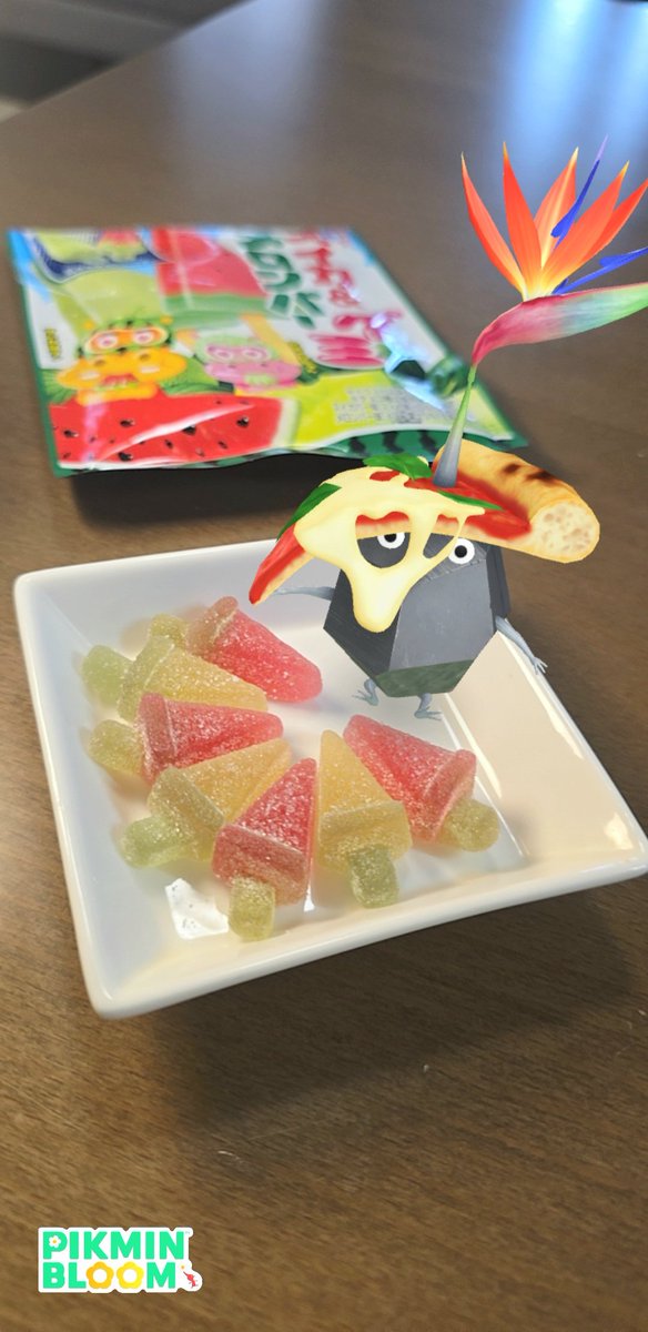 reiko_18_manu's tweet image. スイカバーグミ🍉🍦
本物と食べ比べたら本当に味そのままだった!
冷やしても美味しいとあったので冷凍庫に入れてみたらひんやりハードグミになって最高❄
#ピクミンブルーム #PikminBloom
#PikminAR #ピクミングミ部