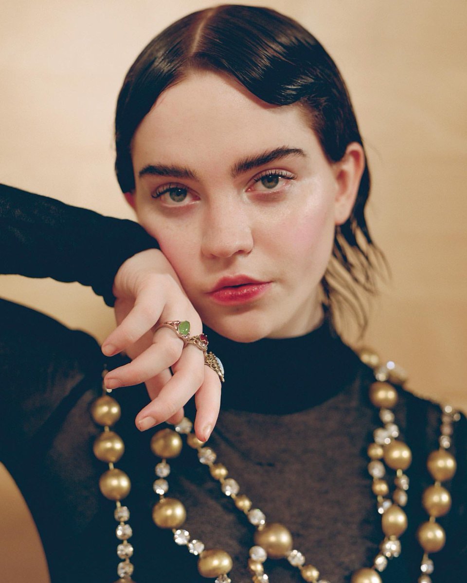 ArchiveSoapy's tweet image. Sophie Thatcher for Wonderland Magazine, photographed by Cara Friedman (2021).