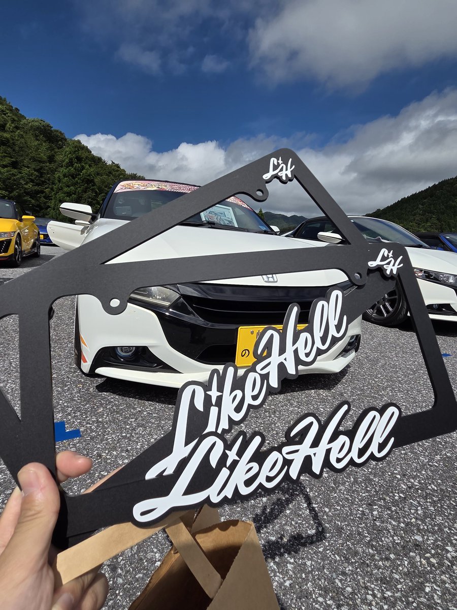 likehell JPナンバー フレーム ライクヘル LikeHell Design JP (@Likehell_jp) / X