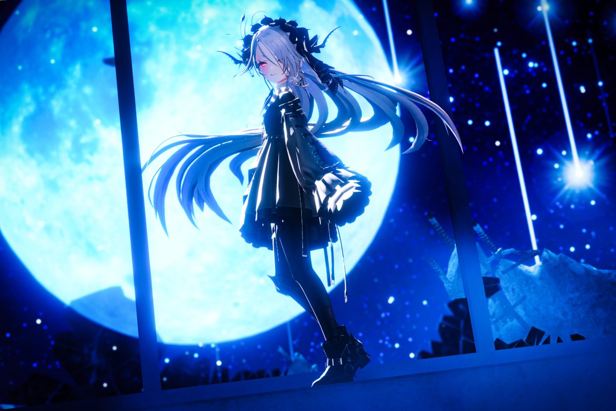 minatomton's tweet image. 月の光に誘われて
World:晨星落落 Beneath the Moon‚ the Morning Star Falls By バレル000
#VirtualLens2
#ゾメちゃん