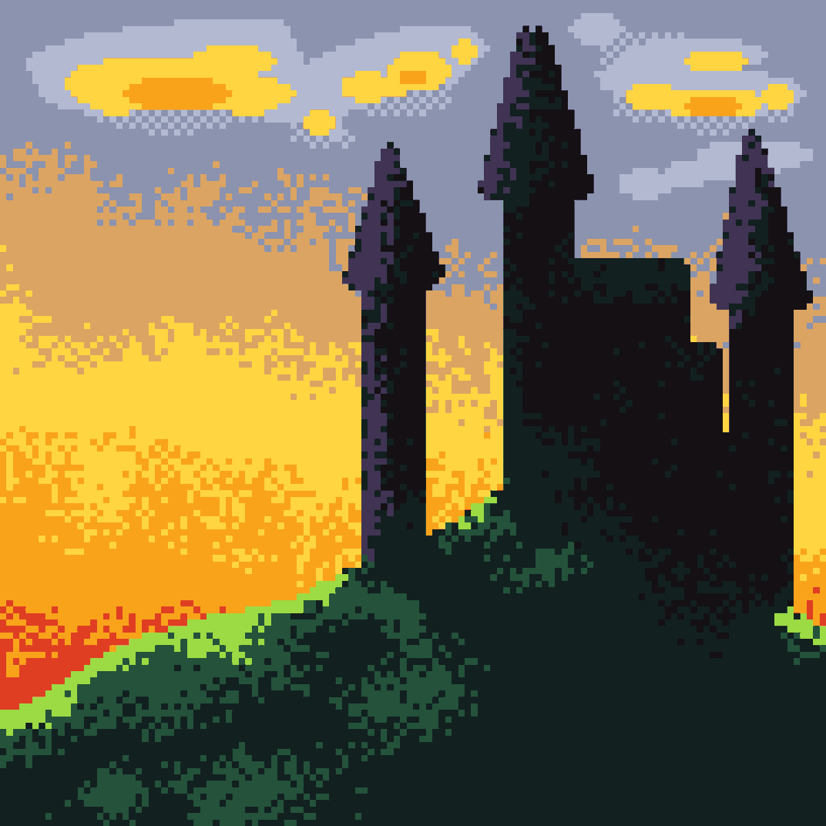 7thAtlas's tweet photo. thinking about remaking this (from 2023) what do we think #pixelart #art https://t.co/DfM3TyaI4q