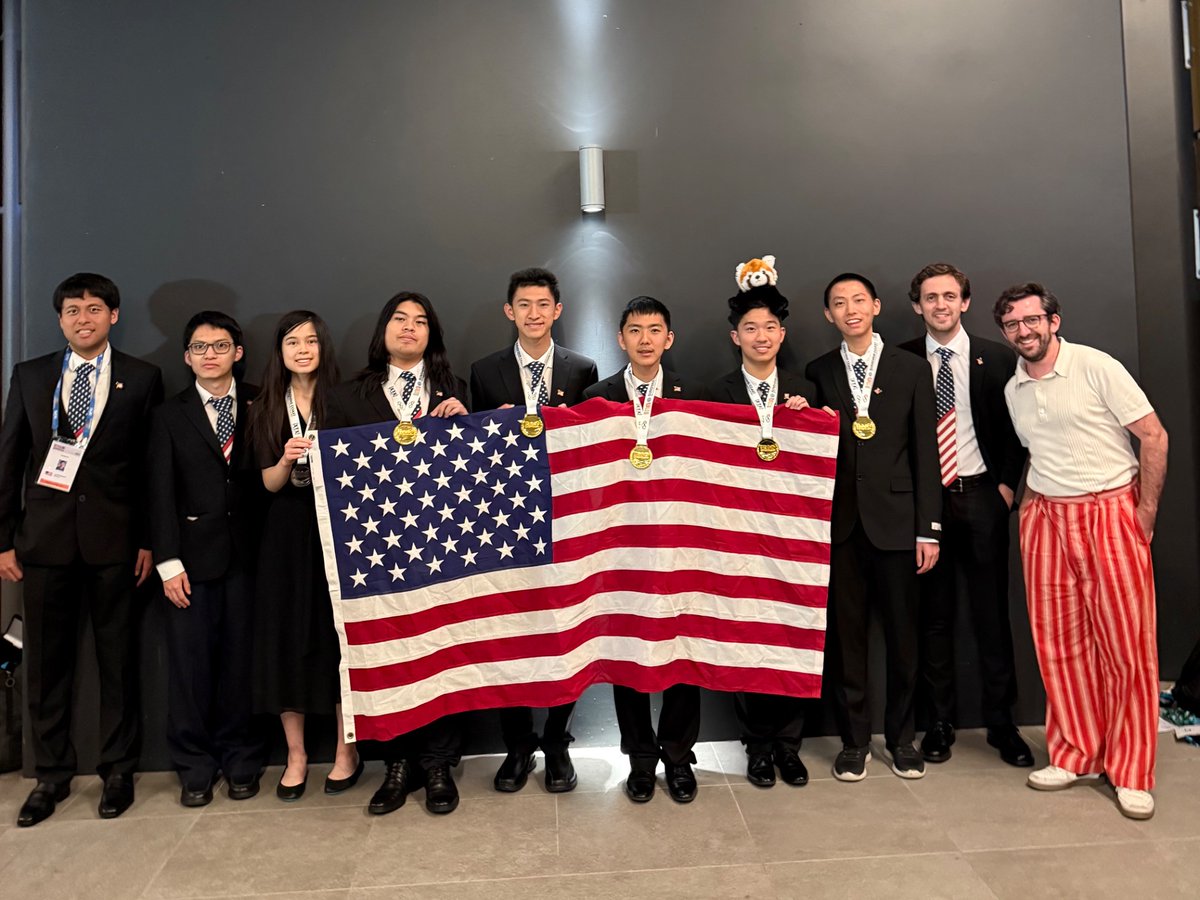 asuth's tweet image. Team USA won 5 IMO golds and 1 silver.
AoPS is critical infrastructure supporting it all. Honored to be part of it!
