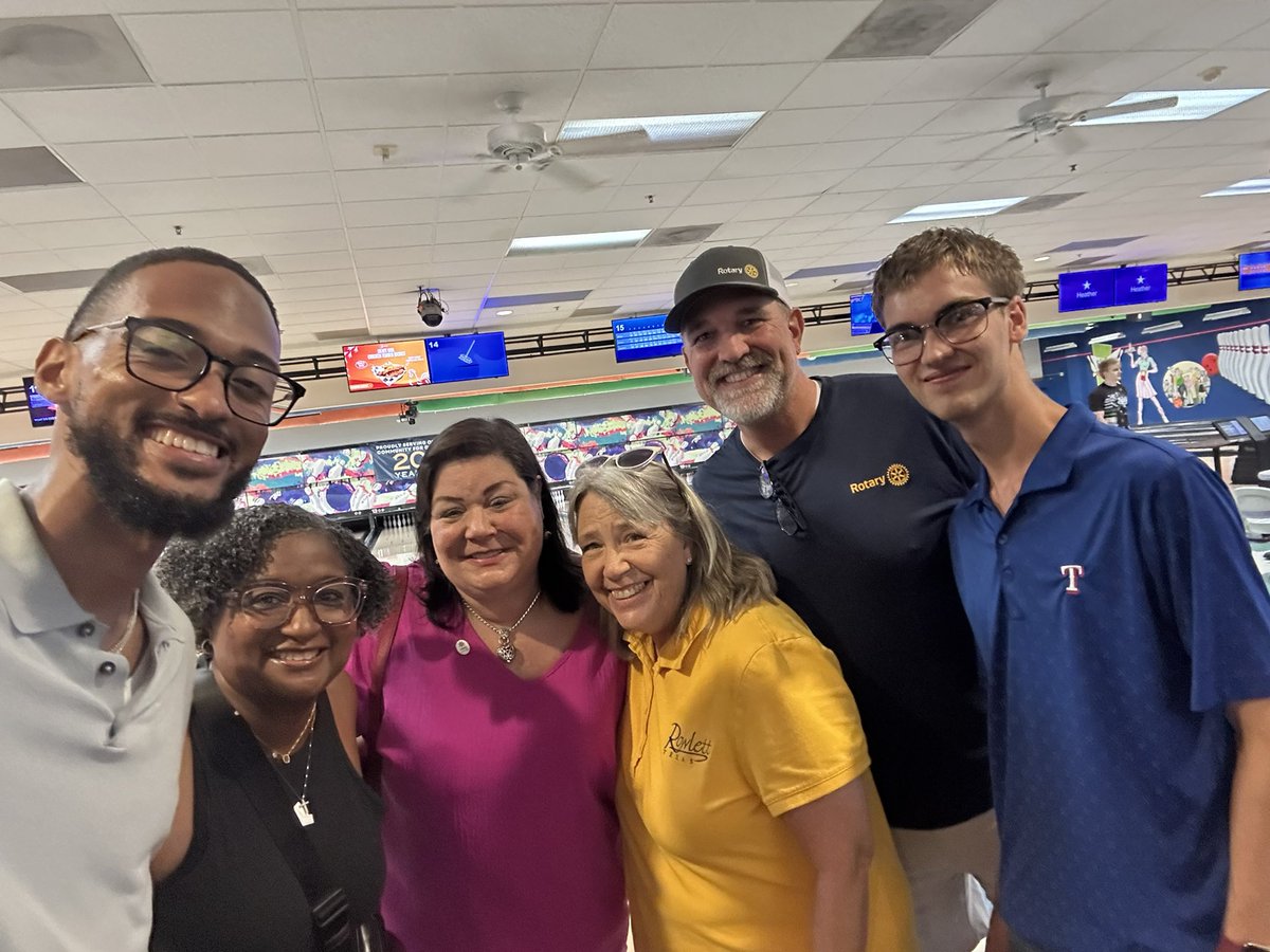BowersForTexas's tweet image. Out in the community today supporting flood and disaster relief at Rowlett Bowl-A-Rama…what a great opportunity for a good cause with family, friends, community leaders, my staff and our families. #HD113 #TxLege