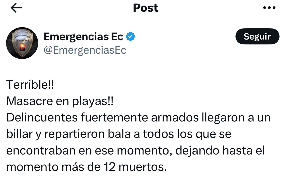 Joffre Campaña Mora (@joffrecampana) on Twitter photo Qué tranquilidad se respira en Ecuador! Qué éxito es el Plan Fénix! La declaratoria de Conflicto Armado No Internacional (CANI)fue la solución a los problemas del Ecuador. 👏🏽👏🏽👏🏽👏🏽👏🏽👏🏽👏🏽👏🏽👏🏽👏🏽👏🏽👏🏽al maravilloso Gobierno Nacional. Y por supuesto, las recientes leyes aprobadas han Qué tranquilidad se respira en Ecuador! Qué éxito es el Plan Fénix! La declaratoria de Conflicto Armado No Internacional (CANI)fue la solución a los problemas del Ecuador. 👏🏽👏🏽👏🏽👏🏽👏🏽👏🏽👏🏽👏🏽👏🏽👏🏽👏🏽👏🏽al maravilloso Gobierno Nacional. Y por supuesto, las recientes leyes aprobadas han