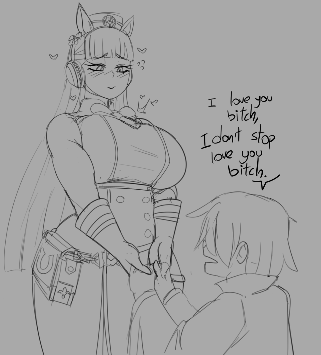 hasturNSFW's tweet image. Goldship be like....(wip)
#umamusumeprettyderby #goldship