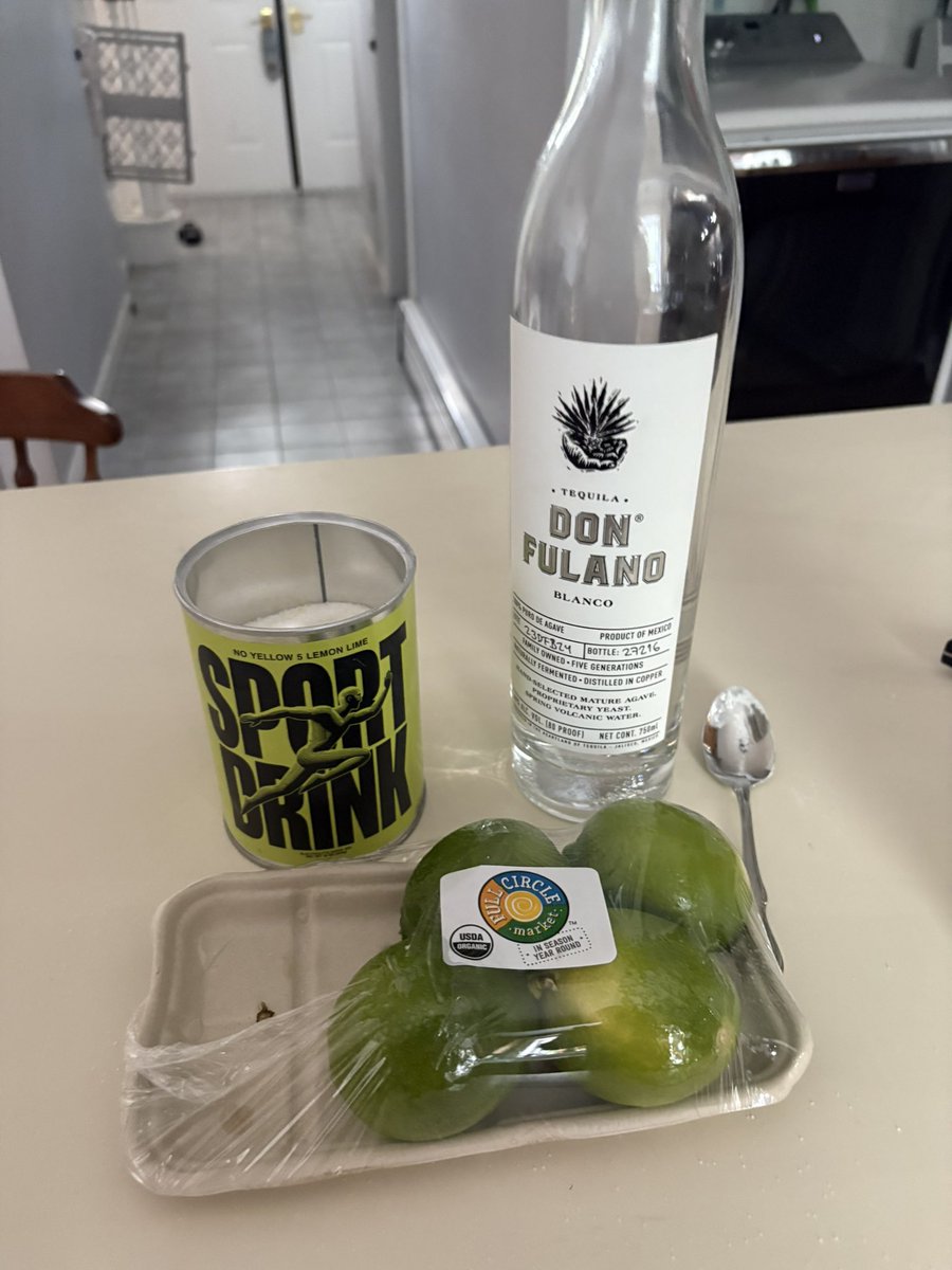 MASON (@masonsvitality) on Twitter photo Can of <a href="/SportDrinkCo/">Sport Drink</a> came in today
Took a sip and instinctively thought about mixing it with tequila
Poured this whole bottle of Blanco in a 50 oz water bottle with:
- 8 scoops of Sport Drink
- 4 squeezed Limes
Feeling great rn
NYC tn Can of <a href="/SportDrinkCo/">Sport Drink</a> came in today
Took a sip and instinctively thought about mixing it with tequila
Poured this whole bottle of Blanco in a 50 oz water bottle with:
- 8 scoops of Sport Drink
- 4 squeezed Limes
Feeling great rn
NYC tn