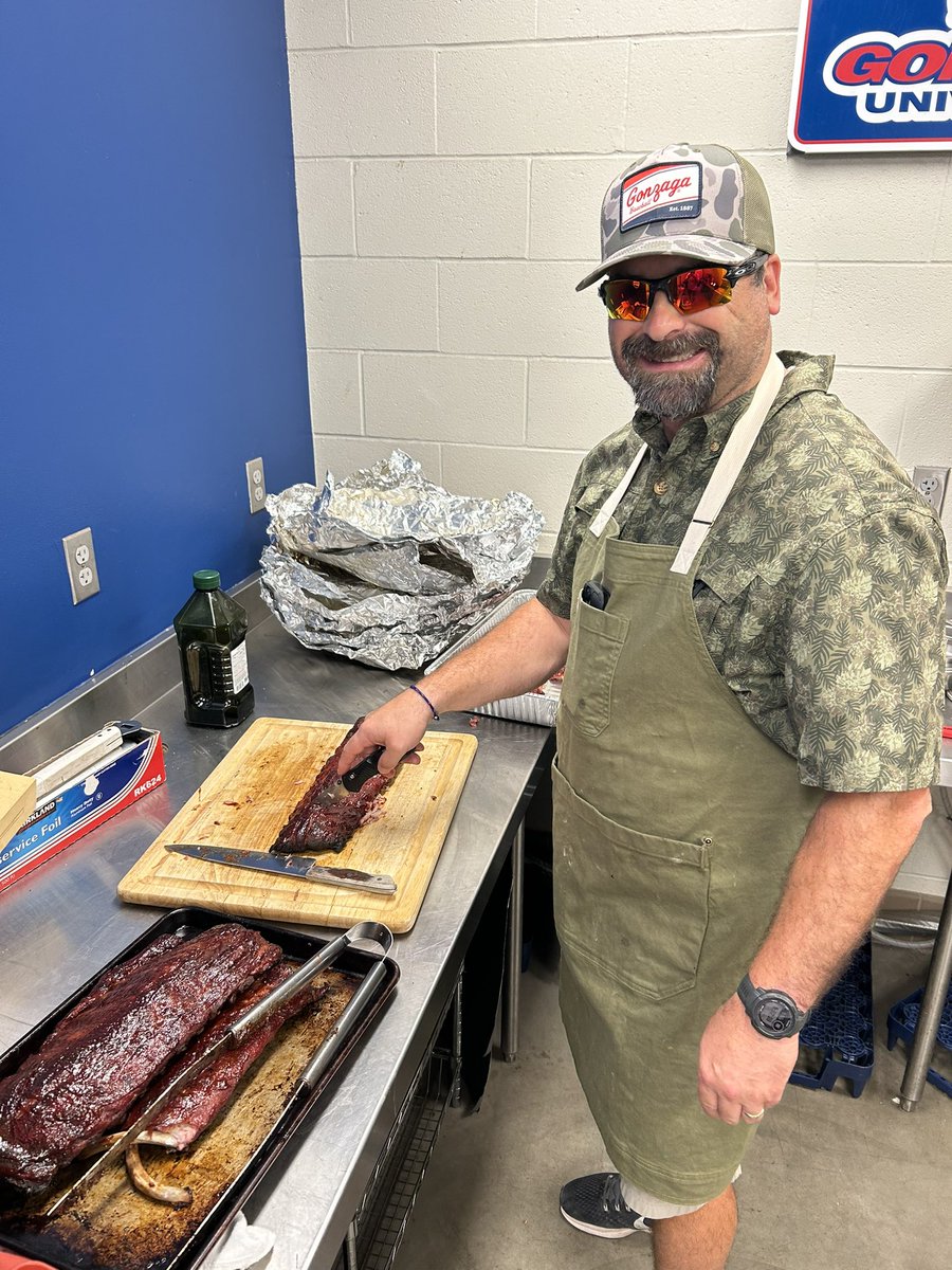 Robert Gato keeping the camp staff properly fueled! Best trainer in the country! #GDTBAZ